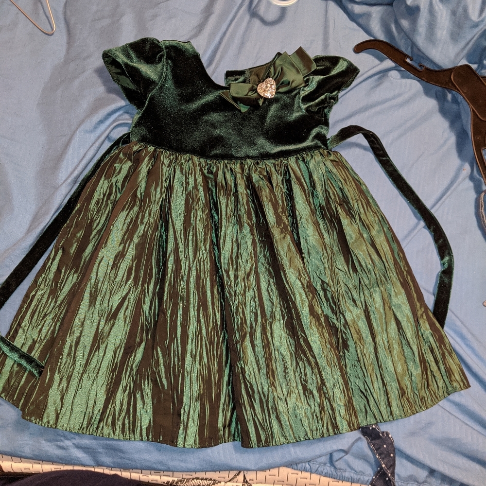Green dress